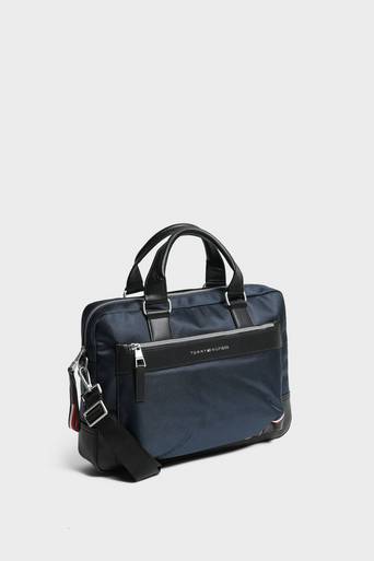 Tommy Hilfiger Datorväska 1985 Nylon Slim Computer Bag Blå