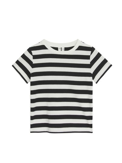 Striped T-Shirt - Black