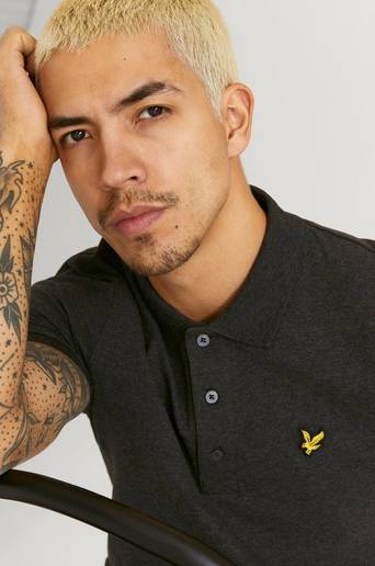 Lyle & Scott Pikétröja Plain Polo Shirt Grå