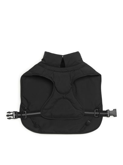 Dog Puffer Jacket - Black