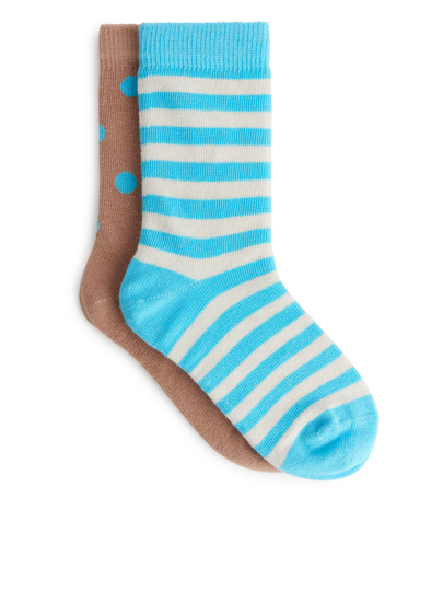 Cotton Socks - Turquoise
