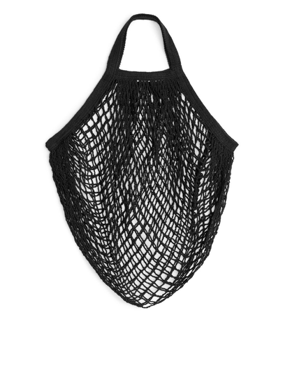 Turtle Bags String Bag - Black