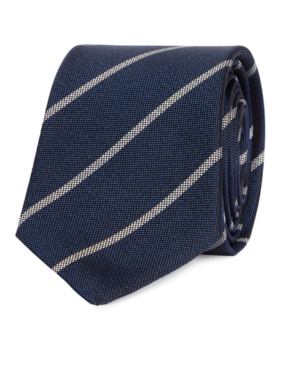 Slim Silk Tie - Blue