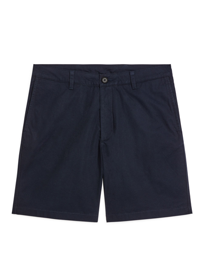 Cotton Shorts - Blue
