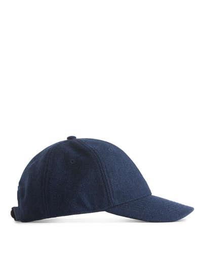 Wool Felt Cap - Blue