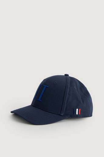 Les Deux Keps Encore Organic Baseball Cap Blå