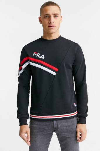 FILA Sweatshirt Zeitz Crew Sweat Svart