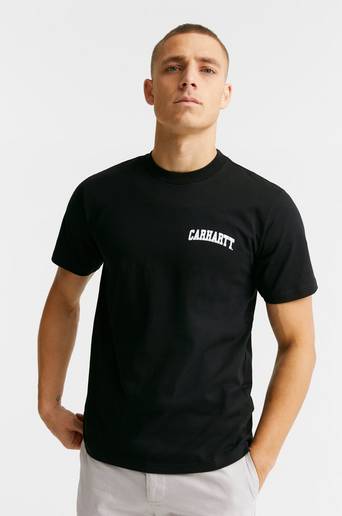 Carhartt WIP T-Shirt S/S University Script T-Shirt Svart