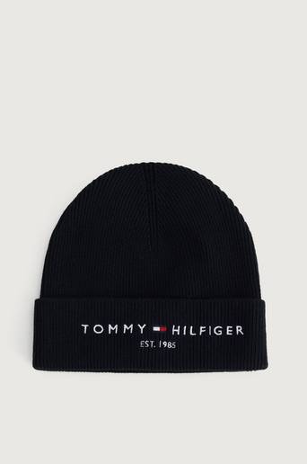 Tommy Hilfiger Mössa TH Established Beanie Svart