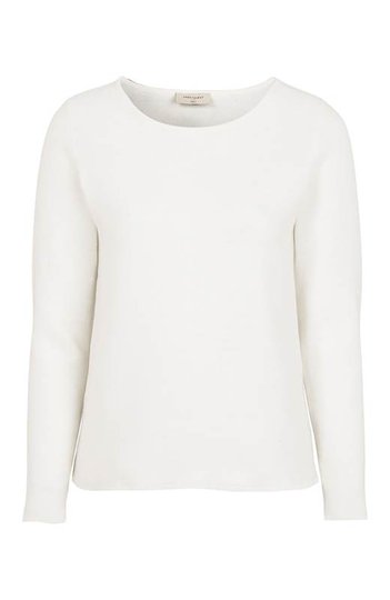 Freequent Stickad tröja Dodo Offwhite