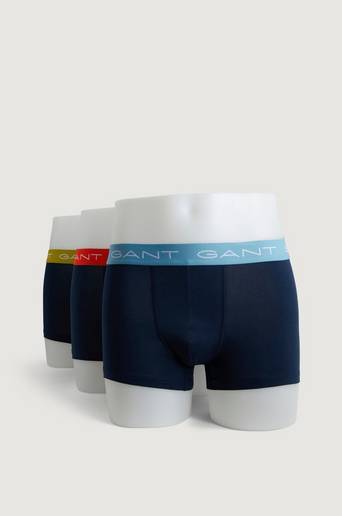 Gant Boxerkalsonger Trunk 3-pack Blå