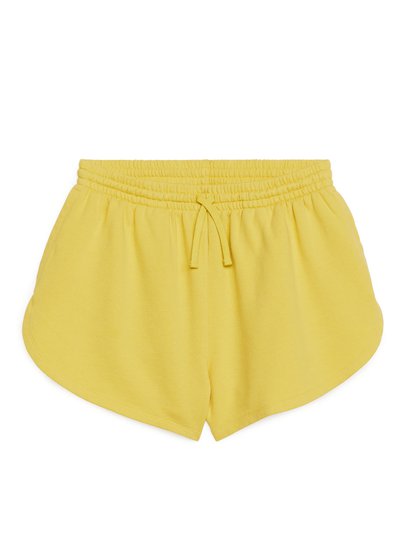 French Terry Shorts - Yellow