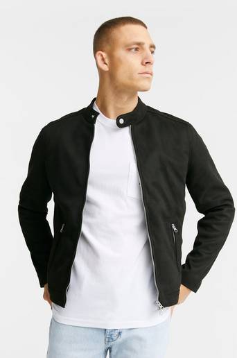 Human Scales Jacka George Vegan Suede Svart