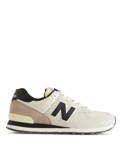 New Balance ML 574 DW Trainers - Beige
