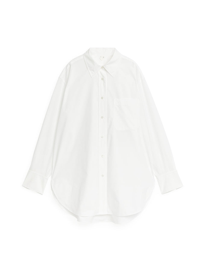 Poplin Shirt - White