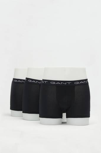 Gant Boxerkalsonger enfärgade 3-pack Svart