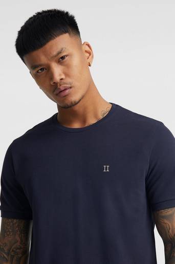Les Deux T-Shirt Stayhard X Les Deux - Nørregaard T-Shirt Blå