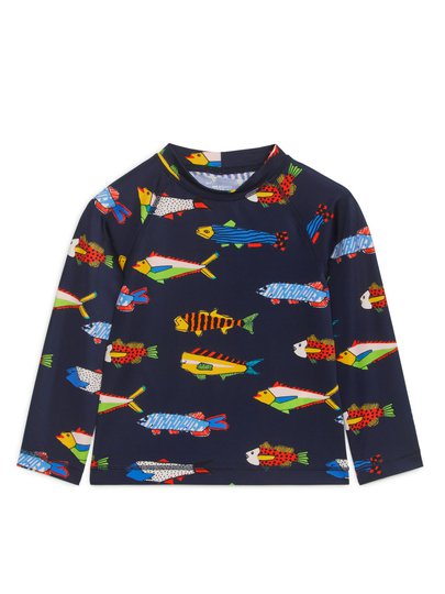 Long-Sleeved UV Top - Blue