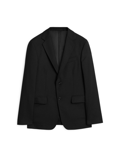 Modern Blazer Hopsack - Black