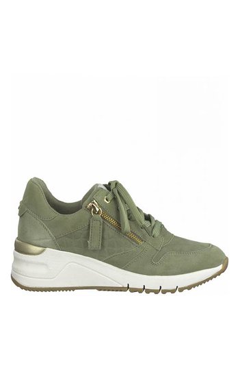 Tamaris Sneakers Khakigrön