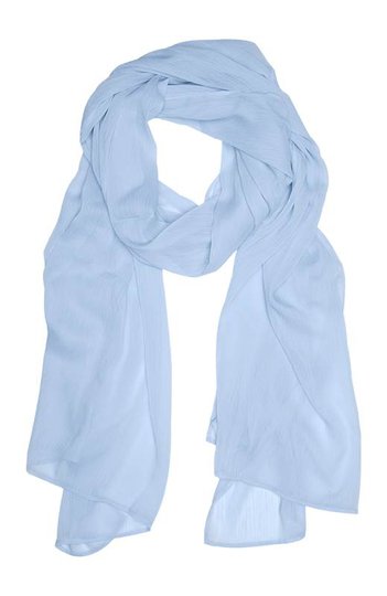Cellbes Scarf i chiffong Ljusblå