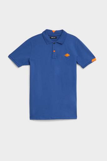 Replay Piké Polo Blå