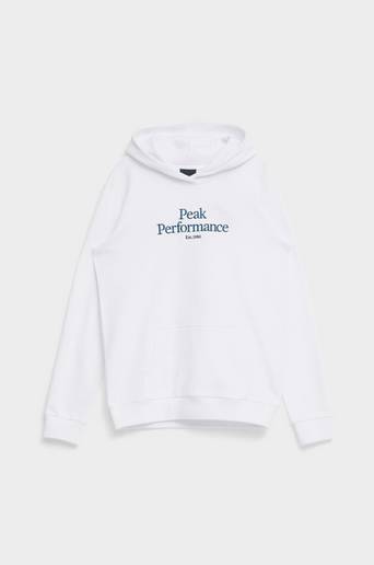Peak Performance Hoodie Jr Original Hood Vit