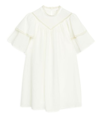 Tiered A-Line Tunic - White