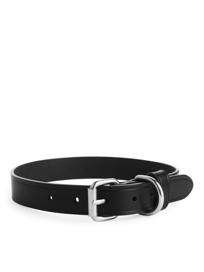 Leather Dog Collar - Black