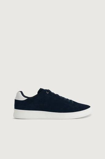 Tommy Hilfiger Sneakers Court Cupsole Suede Blå