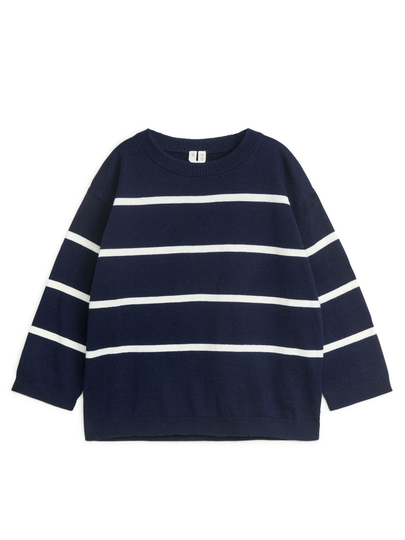 Knitted Jumper - Blue