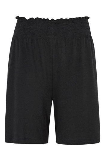 Cellbes Shorts i trikå med smocklinning Svart