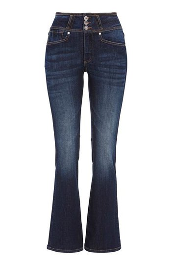 Cellbes Bootcut jeans med hög midja Jennifer Blå denim