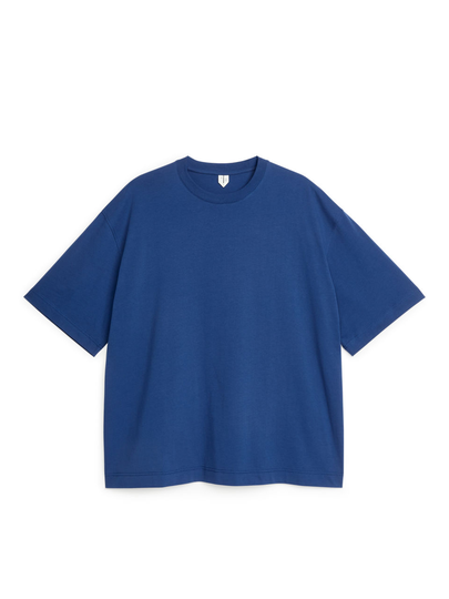 Oversized Lightweight T-Shirt - Blue