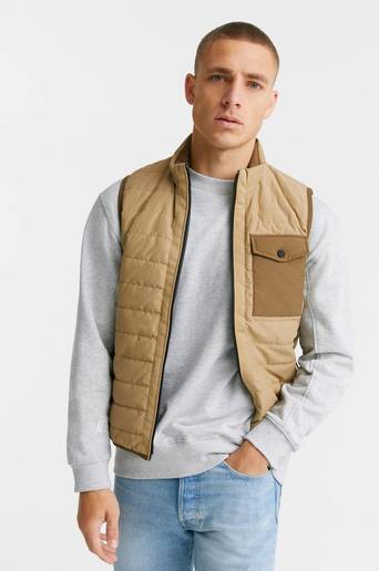 Replay Väst Gilet Brun