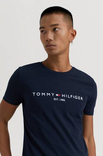 Tommy Hilfiger T-Shirt Tommy Logo Tee Blå