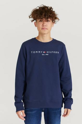 Tommy Hilfiger Sweatshirt Essential Sweatshirt Blå