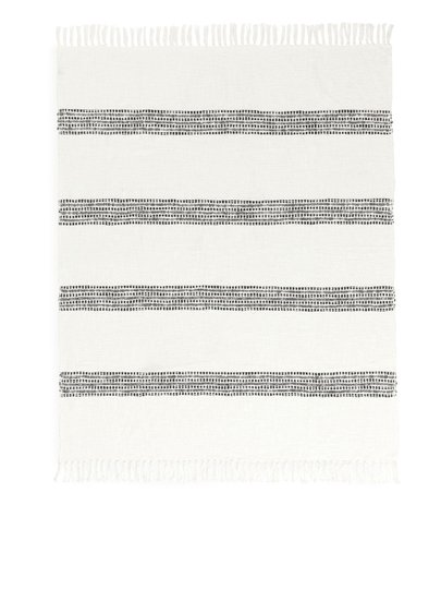House Doctor Cotton Blanket - White