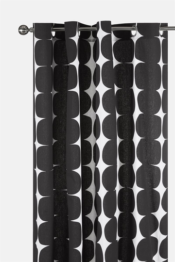 Gardinlängder Amanda mönstrad 2-pack