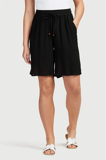 Crepe shorts