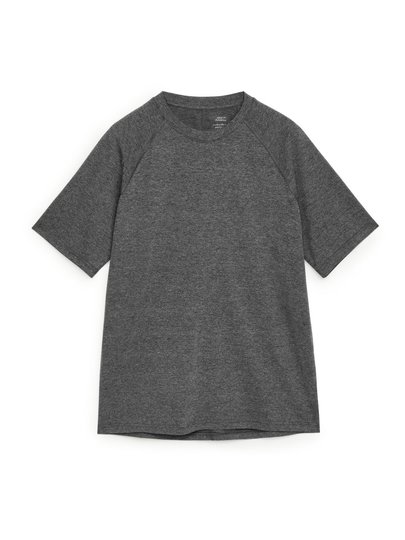 Short Sleeve Training T-Shirt - Grey