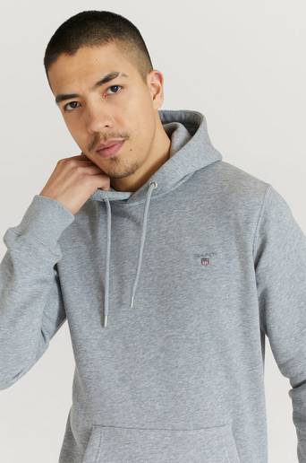 Gant Hoodie Original Sweat Hoodie Grå