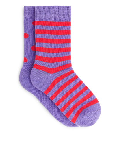 Cotton Socks - Purple