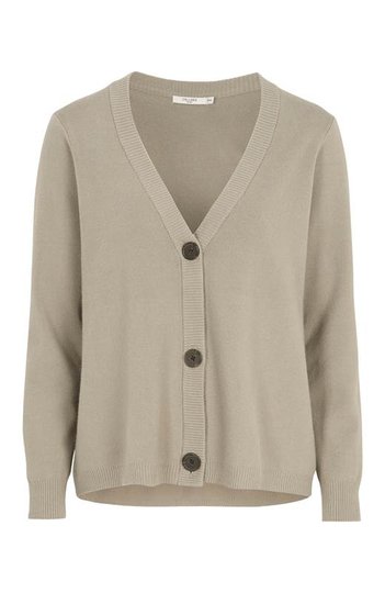 Cellbes Kort cardigan med knappar Beige