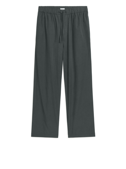 Cotton Pyjama Trousers - Grey