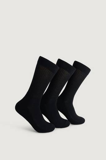 Studio Total Strumpor 3-pack Classic Crew Socks Svart