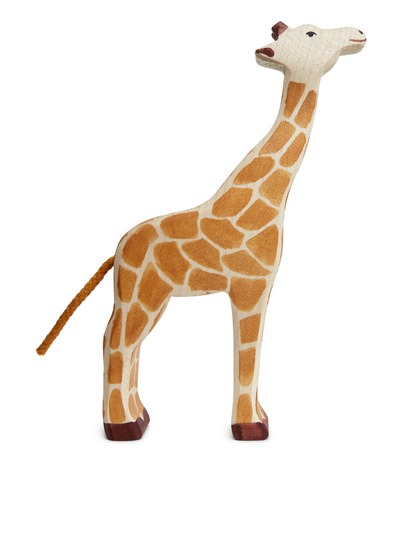 Holztiger Giraffe - Yellow