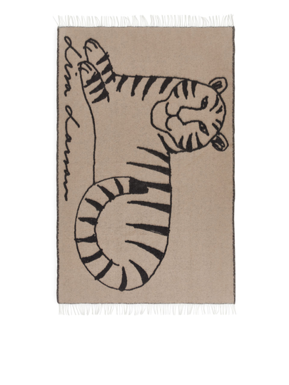 ARKET and Lisa Larson Wool Blanket - Beige