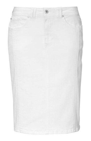 Cellbes Jeanskjol Vit