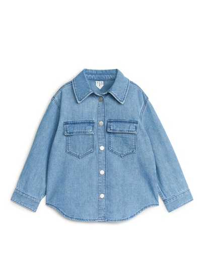 Denim Shirt - Turquoise